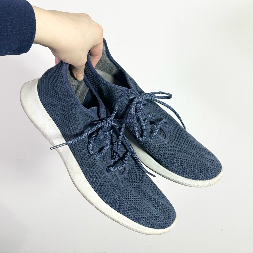Allbirds Trail Runners Navy Blue Lightweight Running Shoes